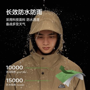 电动车雨衣男成人外穿一体式 人车分离骑行雨披 长款 全身防暴雨女款