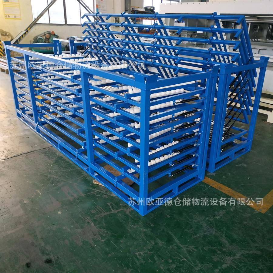 方管焊接可折叠架子防水卷材运输架冷库仓库堆垛架
