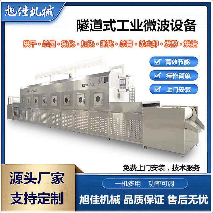 大枣杀菌机隧道式葡萄干杀菌设备微波干果杀菌杀虫卵设备