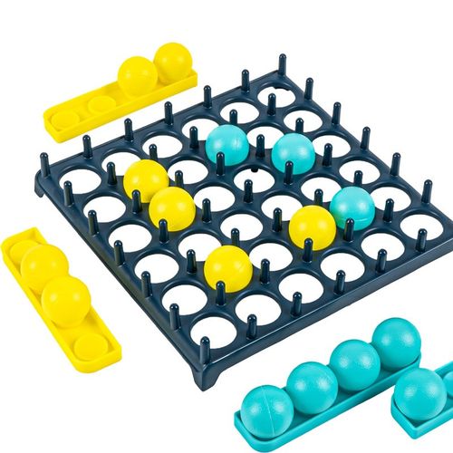 益智桌面弹弹跳球人对战小小游戏儿童桌面亲子桌游扔球