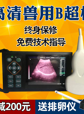 兽用超机羊牛用超母猪测孕仪器猪比超机超声波怀孕彩超检孕背膘