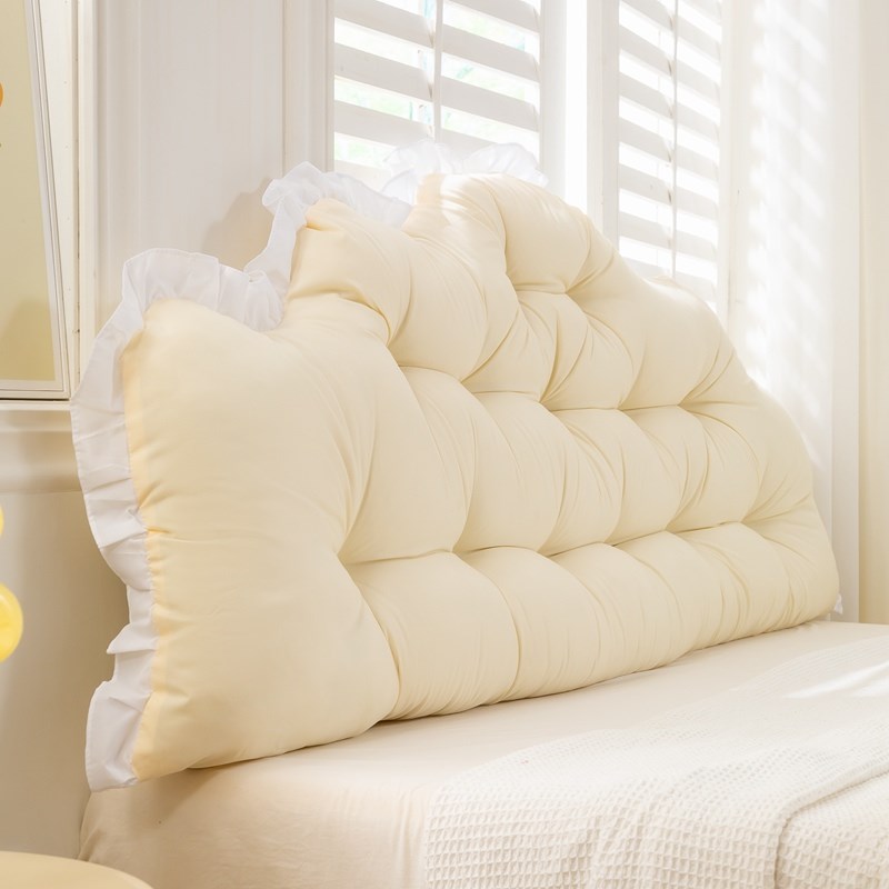 公主风床a头靠枕卧室护腰大靠背宿舍床上玩手机靠垫榻榻米防撞软