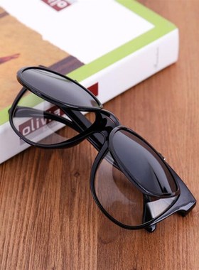 电焊眼镜焊工专用防强光翻盖氩弧焊双层玻璃双镜片劳保防护护目镜