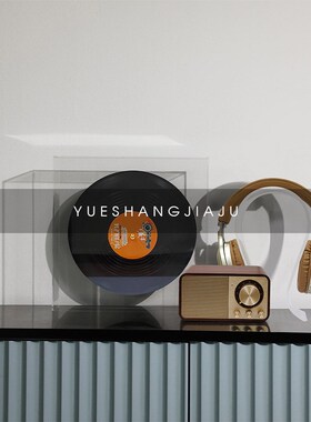 轻奢现代音乐主题蓝牙音响饰品摆件儿童房样板间装饰摆设壁柜装饰