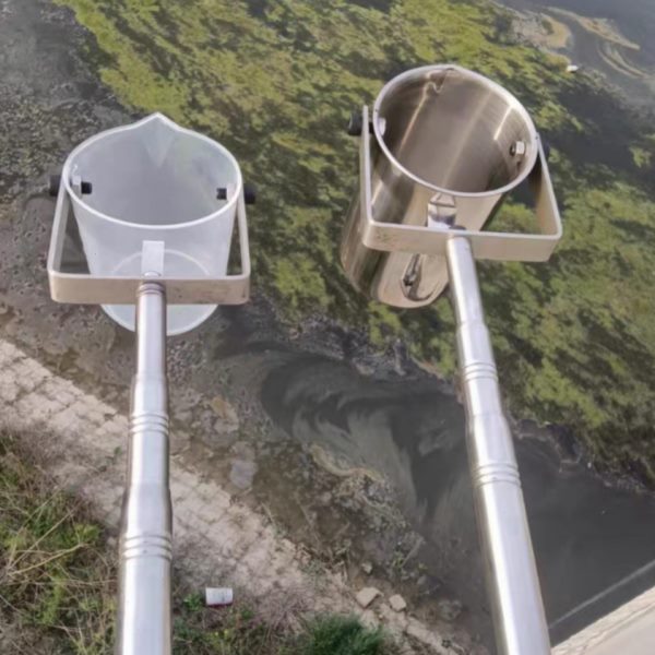 304不锈钢伸缩杆采水器水质采样器污水井水管道近岸远水取样桶