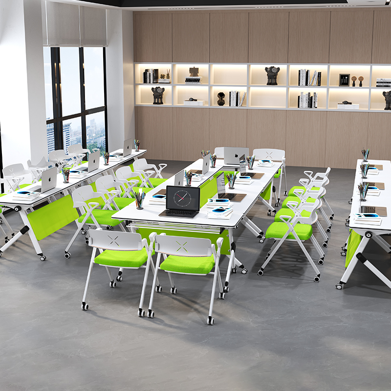 折叠培训桌会议桌椅组合