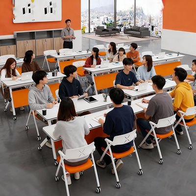 折叠培训桌椅组合拼接长条桌