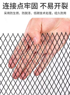 304不锈钢板网过筛网美格铁丝走道铝镀锌重型机械防护菱形网格片