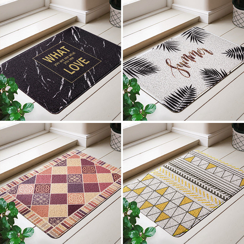 北欧入户门丝圈地垫门厅门口地毯进门家用玄关小地毯厨房踩脚门垫,居家布艺,家用脚垫,淘宝优惠券,粉丝福利购,淘宝优惠卷