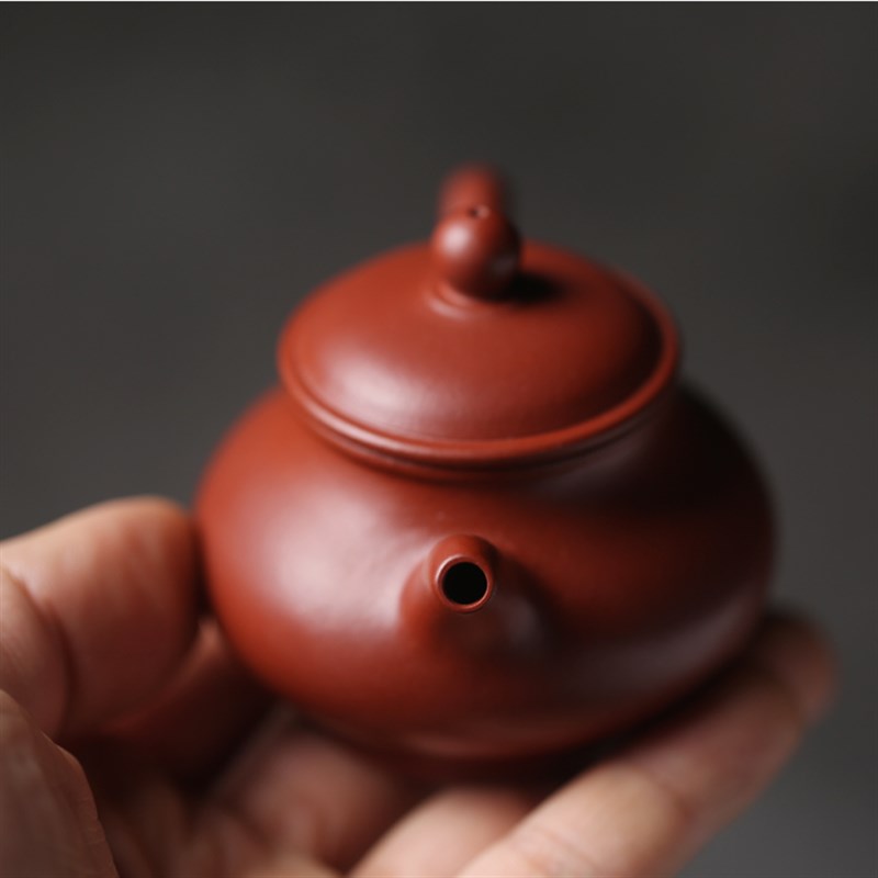 彭志新小品潘壶宜兴紫砂小功夫茶壶工夫茶具小号迷你经典款式原矿