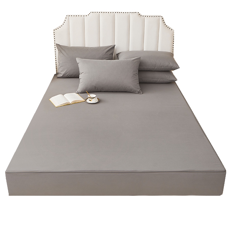 防水六面全包床笠单件隔尿床垫套拉链式防滑固定席梦思保护罩床套