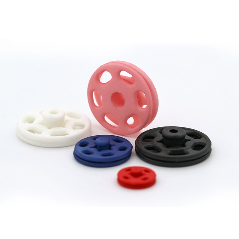 隐形按扣透明防走光小号衬衫纽扣塑料百搭婴儿摁扣子母扣暗扣