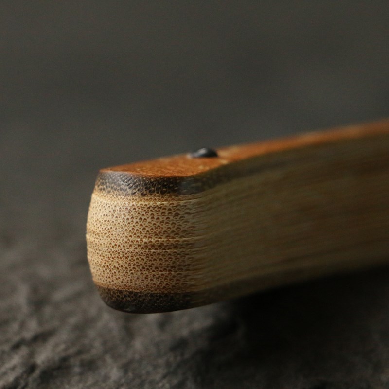 一物一拍云南湘妃竹老料纯手工精工制作文人折扇收藏竹扇子把件