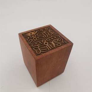 道印章枣木印云篆道经师宝印细道经师三宝印道家印章