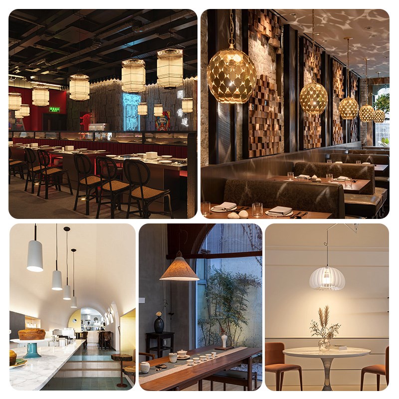 led聚光灯泡e27螺口cob聚光灯杯餐饮餐厅火锅店防眩吊灯超亮筒灯