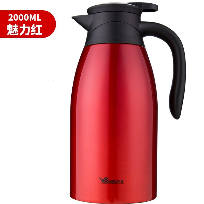-K保温壶真空30水壶保冷亚保温瓶20002升暖壶H壶不锈钢咖啡壶华4