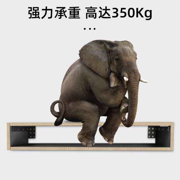 橱柜重型吊码悬空电视柜吊柜书桌固定五金配件抽屉浴室柜隐形挂码