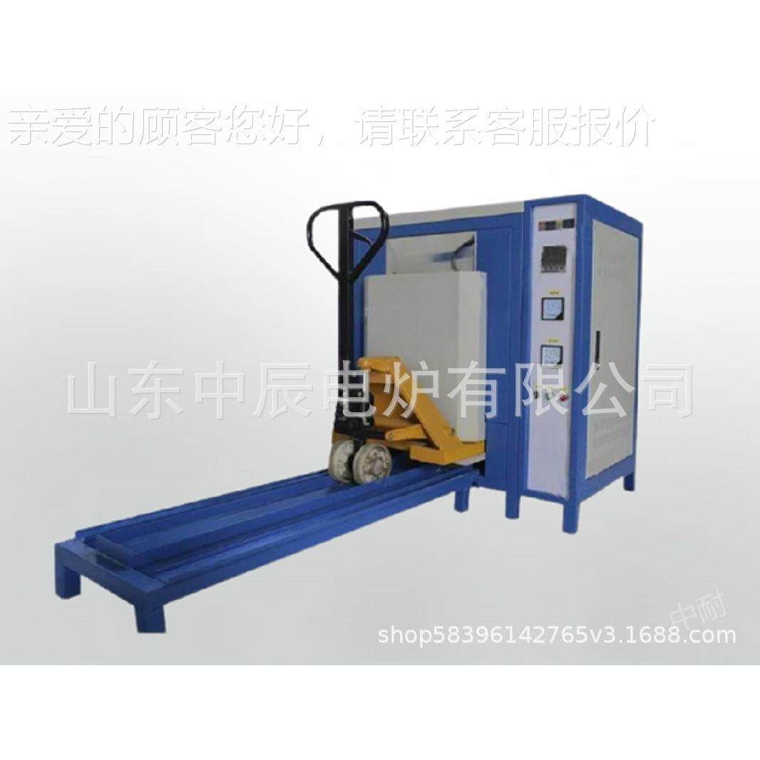 C高台车炉梭式炉炉RT全Z陶瓷纤维膛大型生产双温炉门连续交替使用