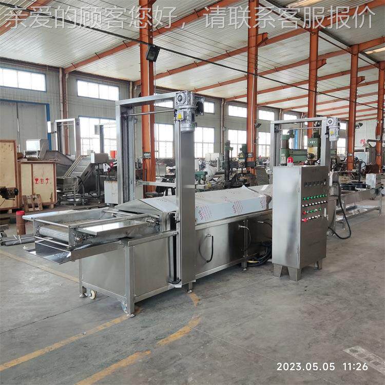 现货虎皮鸡爪油炸线TCI 柠檬爪设加工备 冻鸡鸡爪加工虎皮爪机鸡