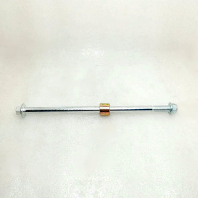 DIO50ZX/JOG50/90大沙125前轮轴GY6125/豪迈125轮轴 前轮轴 10mm