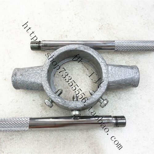 园板牙扳手/圆扳牙架/元板牙绞手 大号75mm(M39-M42)90mm(45-52)
