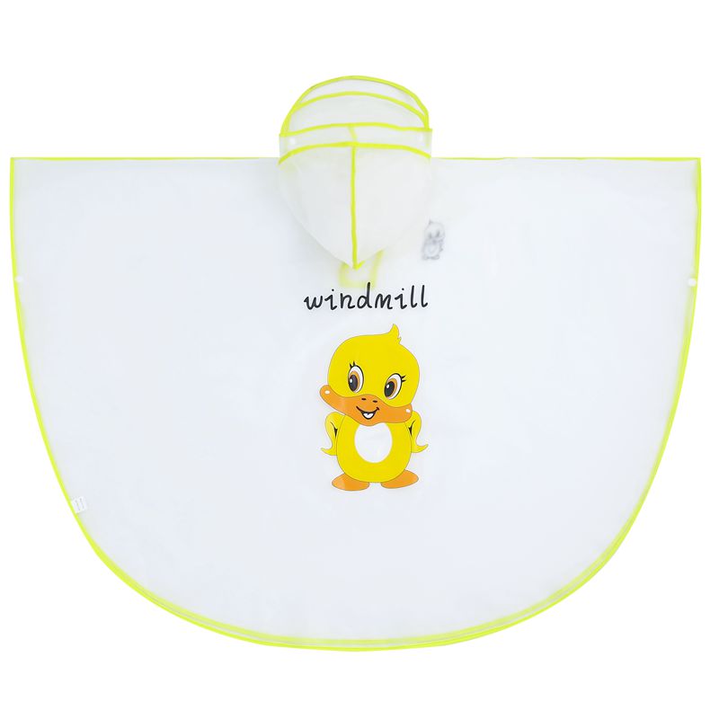 轻薄儿童斗篷式雨衣男童女童小孩帽檐学生222新款车接