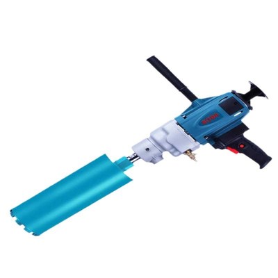 博大无刷水钻机大功率混凝土空调打孔机打洞开孔钻金刚石钻孔机