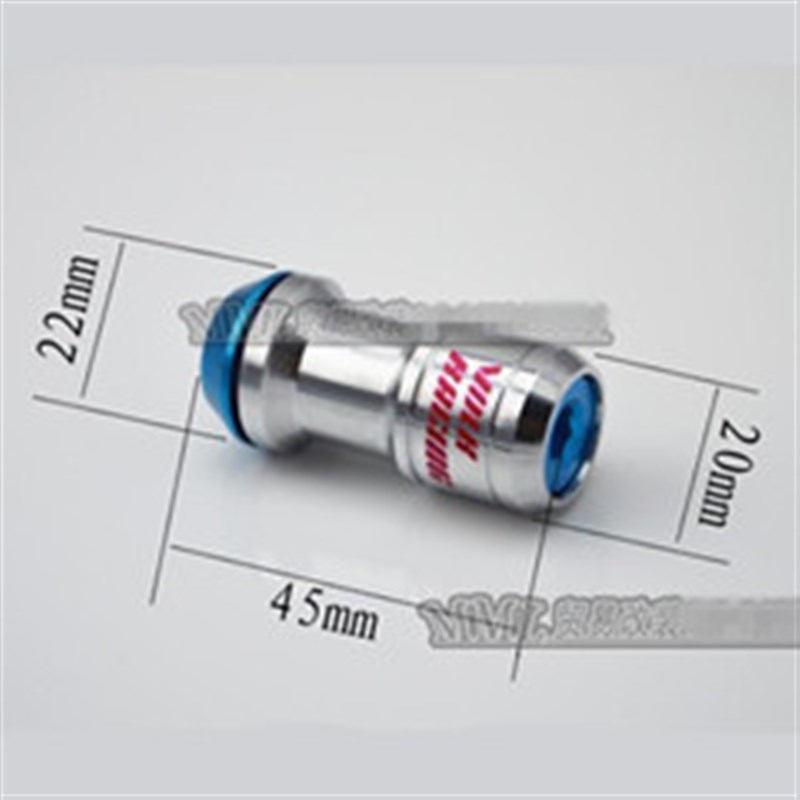 汽车改装轮毂防盗螺丝小口径内七角梅花防盗轮胎螺母加强钢螺丝帽