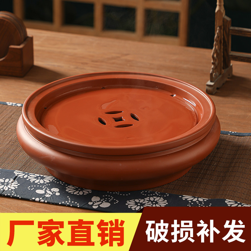 功夫茶盘茶海茶台紫砂大茶盘茶具茶盘储水干泡盘