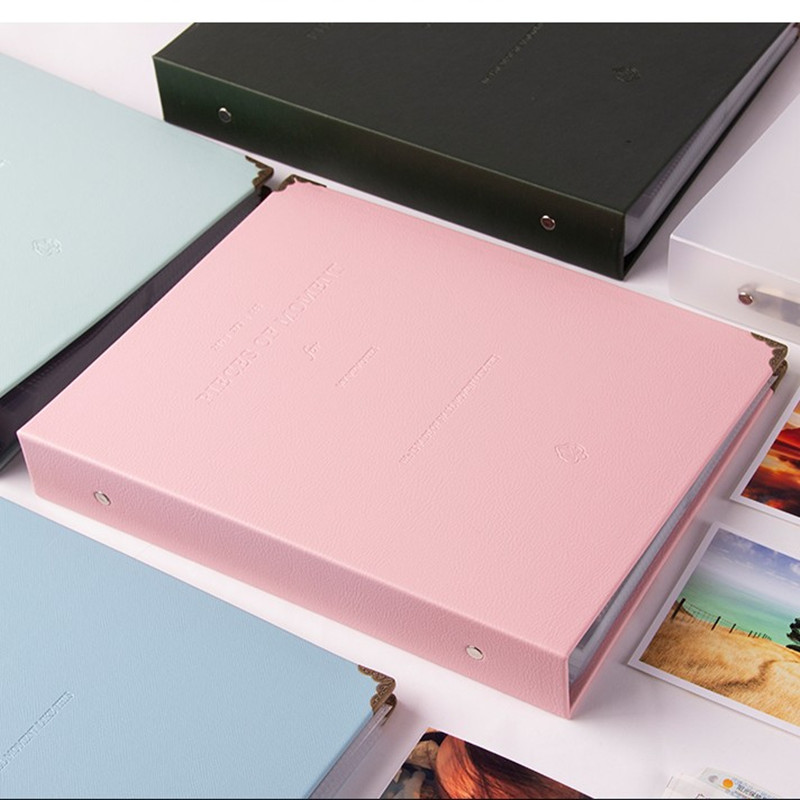 拍立得冲印3寸5寸大6寸7寸相册火车票电影票影集插页式活页收纳册