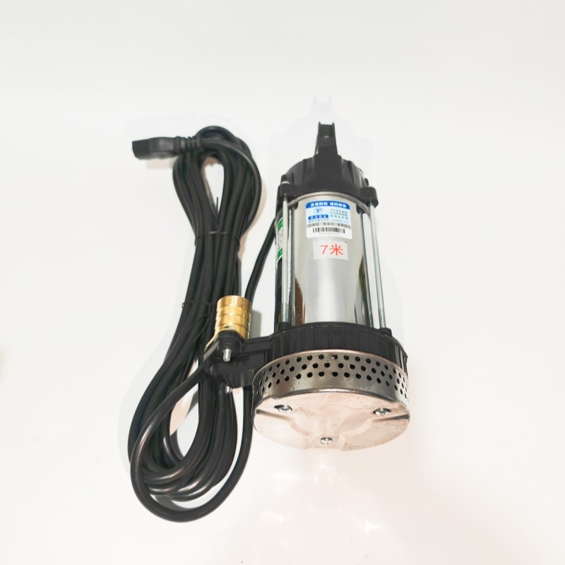 小型直流潜水泵12V2V8V0V72伏电动车抽水泵吨桶用不锈钢泵