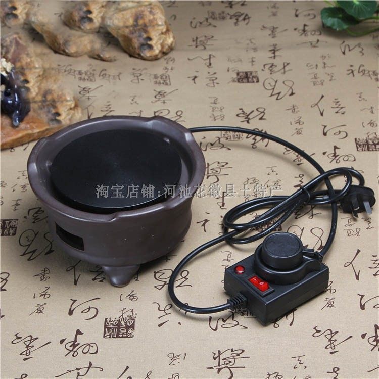 电陶炉静音煮茶炉调温罐罐茶小电炉温茶器铁壶电炉