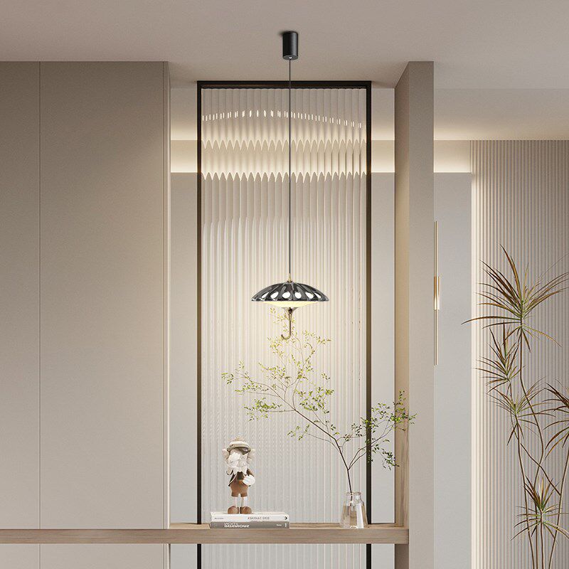 卧室灯床头吊灯升降触摸感应伞型氛围灯客厅玄关设计师装饰灯,家装灯饰光源,床头/玄关/吧台/过道吊灯,淘宝优惠券,粉丝福利购,淘宝优惠卷