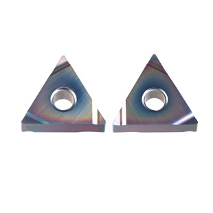 三角形数控刀片TNGG160402RW七彩高硬刀粒160404UR/L精车外圆刀