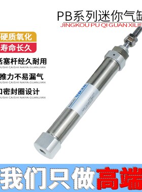 PSB单动小型迷你气动气缸PSB6/10/16C51020304050SR带磁