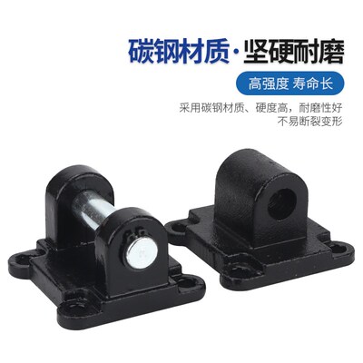 IS0155e52标准SAI/DNC/CP96气缸安装附件底座单耳CA双耳CB斜耳CR