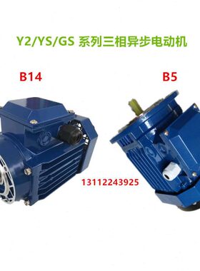 高效宽频电机haitec-GR三相异步交流电机YS/YEJ/Y2 0.37KW 0.55kw