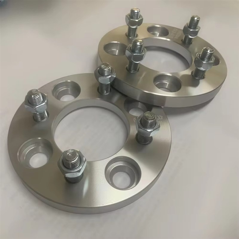 轮毂转换器法兰盘变位器合头4x114.3转4x100中心孔71mm 厚15-50mm