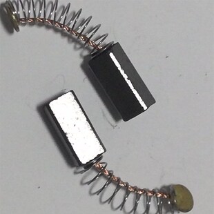 缝纫电动马达炭刷180W250W电机配件碳刷弹簧电机碳刷配件一对 老式