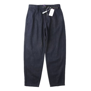 复古水洗黑色老爹裤 男宽松锥形裤 百搭 日单复刻紫标做旧牛仔裤 秋季