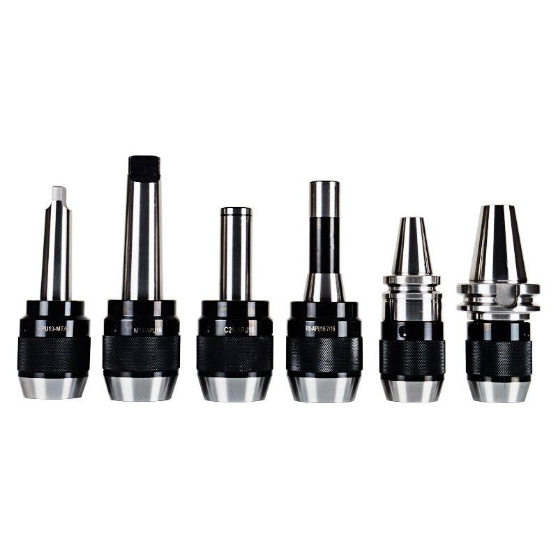 一体式钻夹头高精度R8-APU13连体夹头铣床钻夹头BT40wxt386YxNq