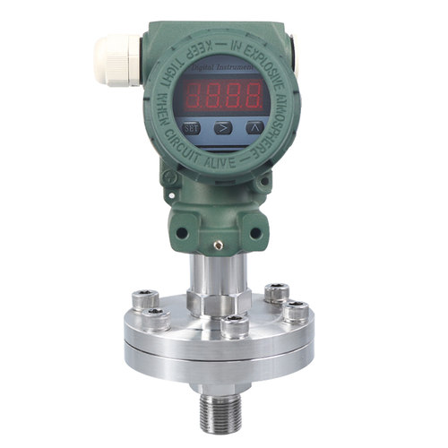 PCM400F 隔膜式防腐压力变送器 4-20mA 数显膜片式压力变送器