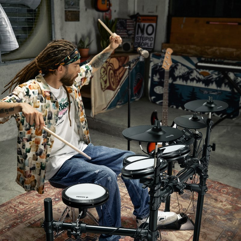 Donner唐农电子鼓架子鼓演奏初学入门儿童可携式智能爵士鼓电子鼓