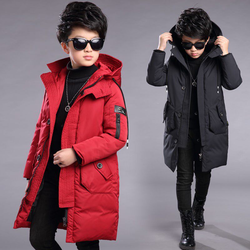 6男童7儿童8中长款9羽绒服10黑灰加厚11外套12大童13岁棉袄衣服冬