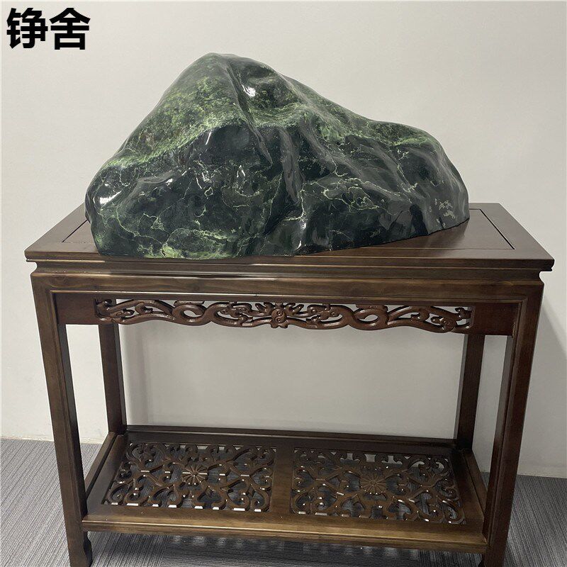 鱼缸架置物架f沙发边几茶几中式明清木质角几桌实木榆木客厅奇石