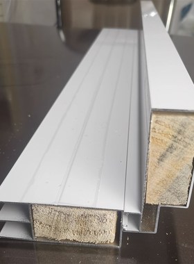 砖夹橱柜白色阴角卡槽二合一转角立柱瓷砖灶台拐角立柱铝合金配件