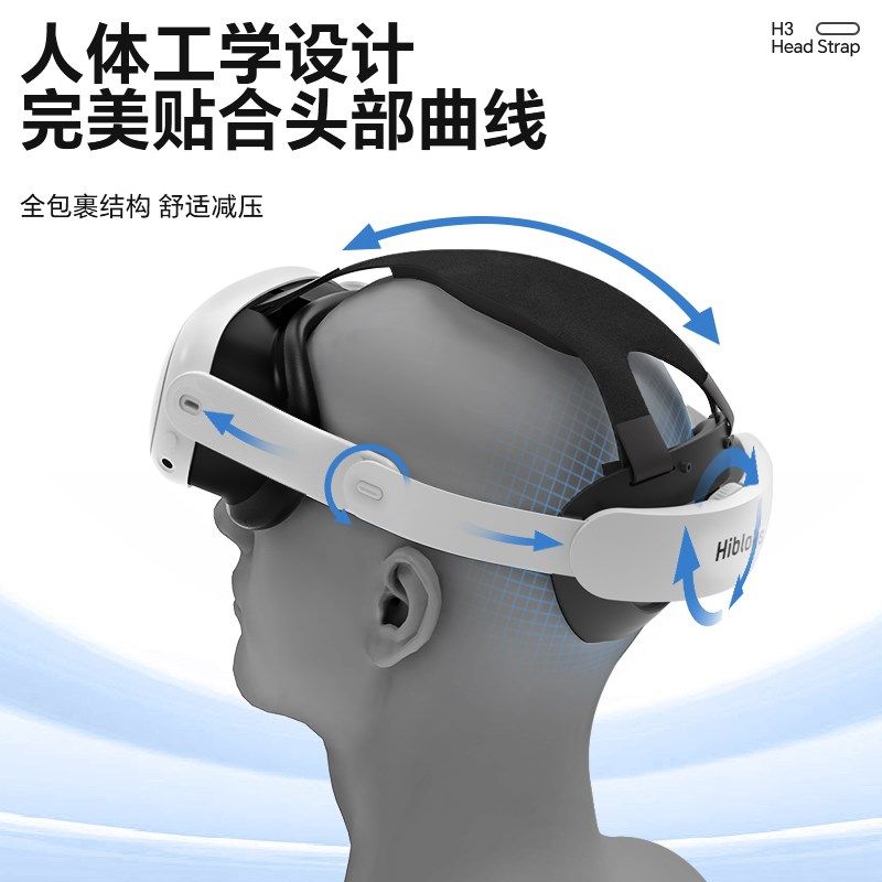 RCSTQ适用Oculus quest 3 VR眼镜一体机减重quest3精英头戴quest3