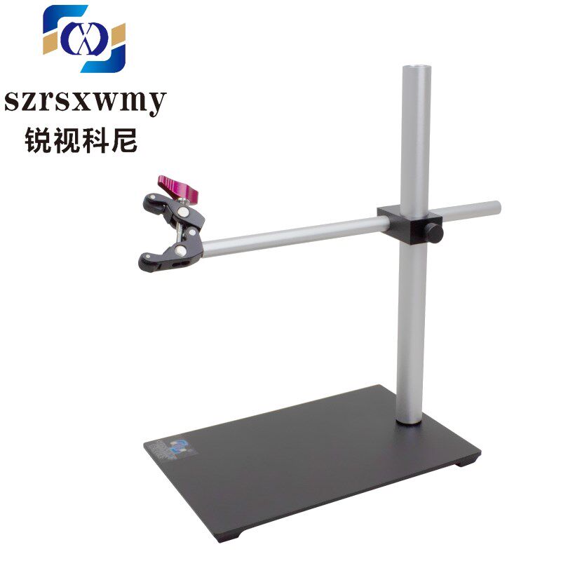 传感器接近光电关测试台检测仪工作支架钳形夹固定金属调节支架