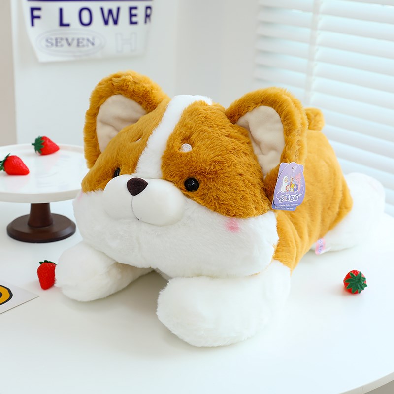 贵宾犬毛绒玩具儿童睡觉抱枕可爱抱睡公仔狗狗玩偶生日Z礼物送女