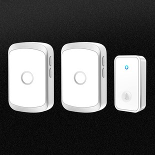 自发电门铃家用无线防水超远距离G免插电子遥控玲老人呼叫器